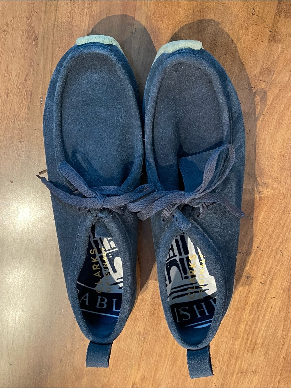 Clarks Dark Navy Rosendale Sneakers